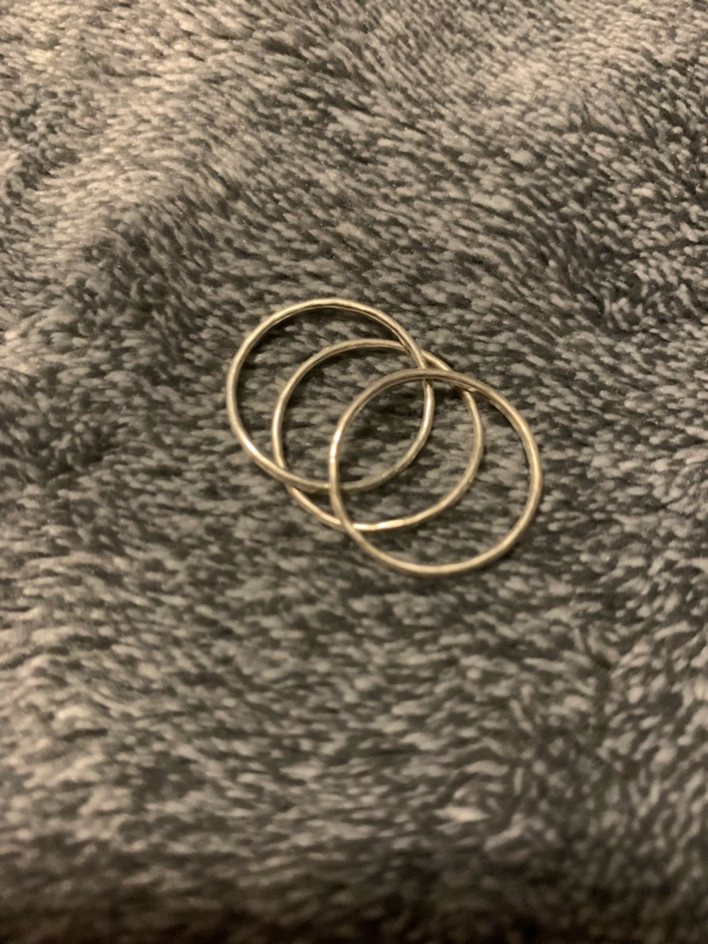James Avery Delicate Forged
Rings - Size 6 or 6.5 
- Set of 3